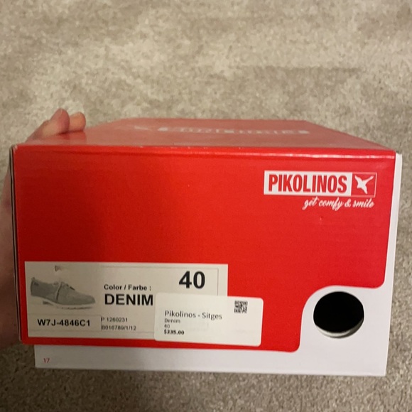 Pikolinos - Denim size 40 (9-9.5 US) like new!  Worn twice.  Super comfortable! - Picture 5 of 5